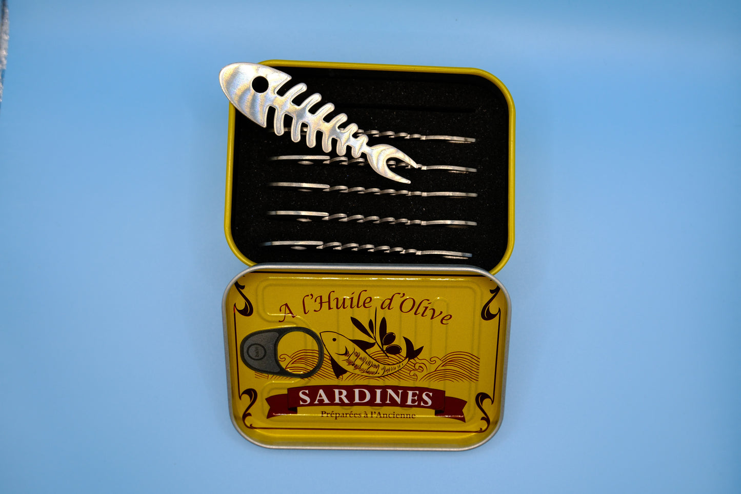 Snack vorkjes sardines