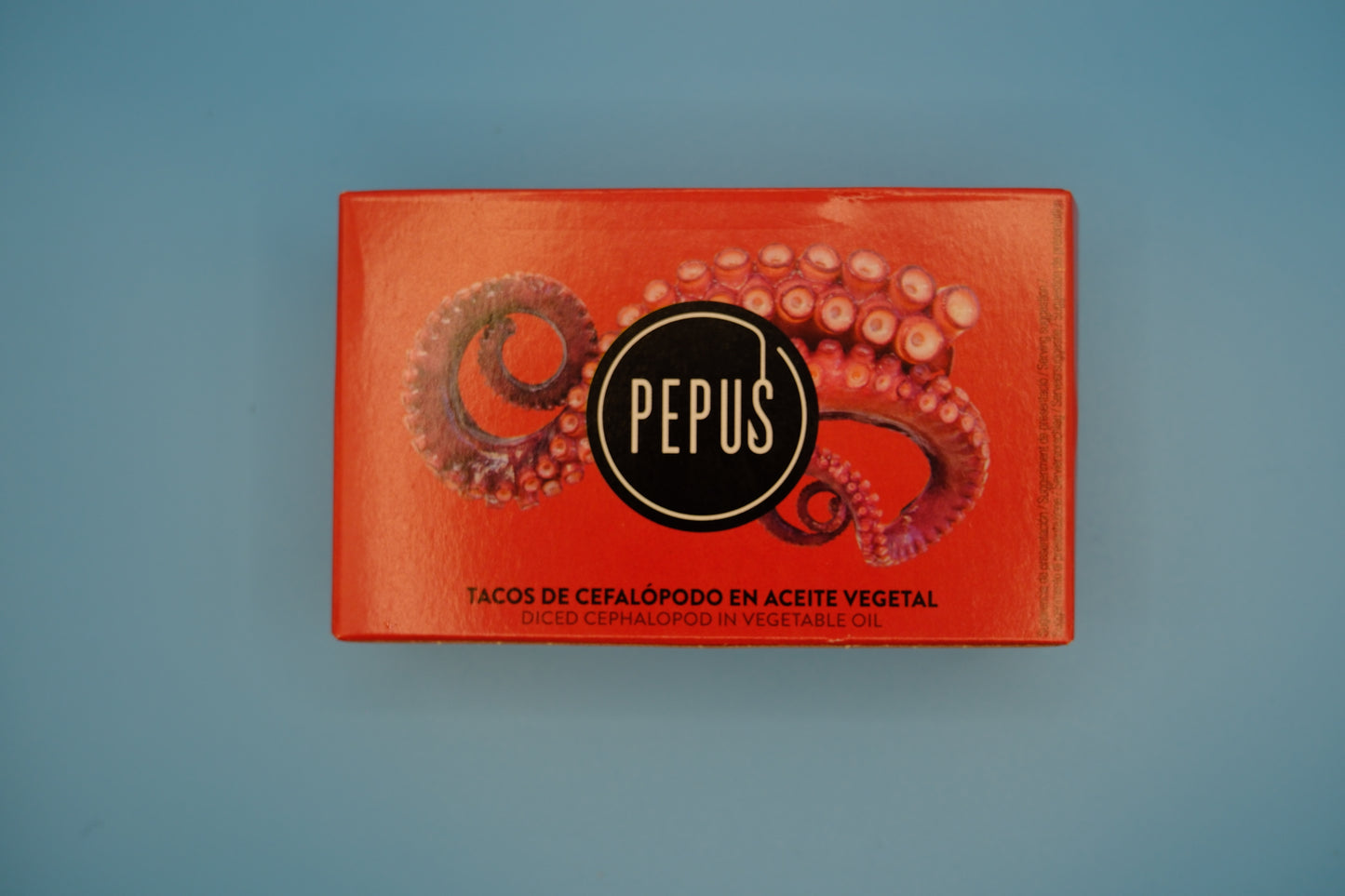 Pupus inktvis in olie