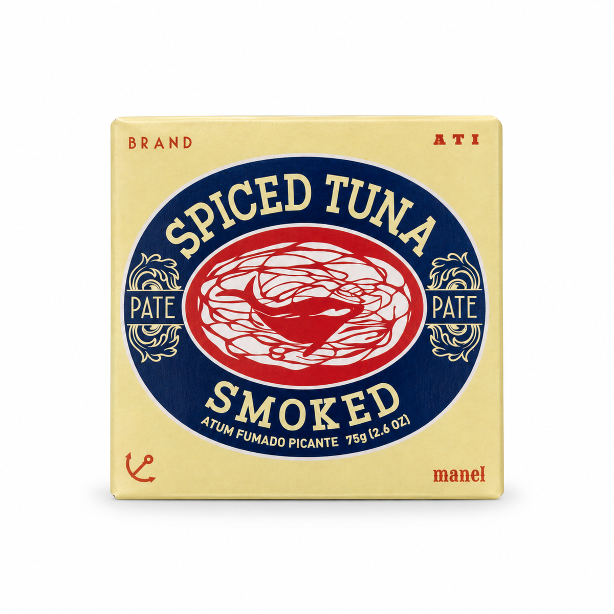 Gerookte tonijn paté pikant