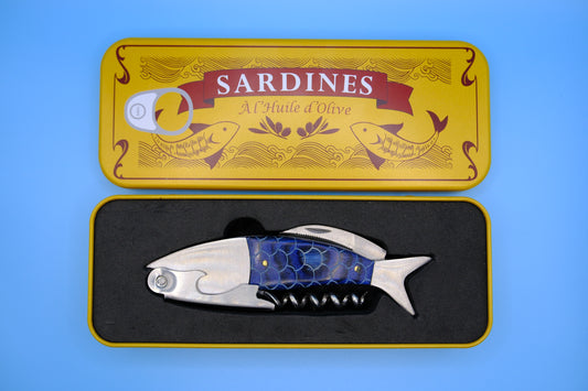 kurkentrekker vis in blik