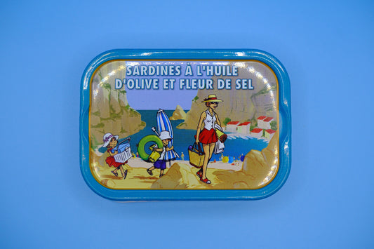 Ferrigno sardines met fleur de sel