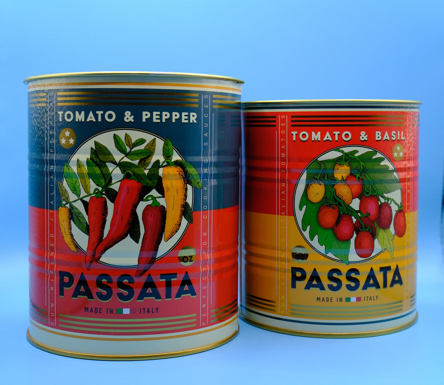Design blikken passata