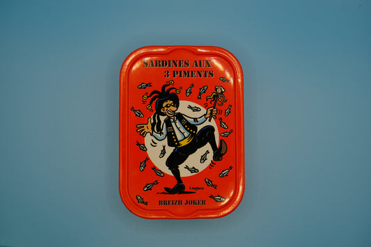 Sardines met 3 rode pepertjes (pittig)