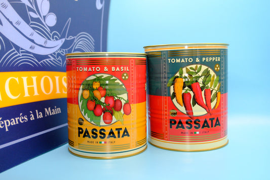 Design blikken passata