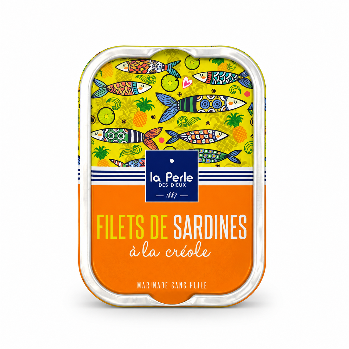 La Perle Des Dieux Sardines met ananas en rozijnen