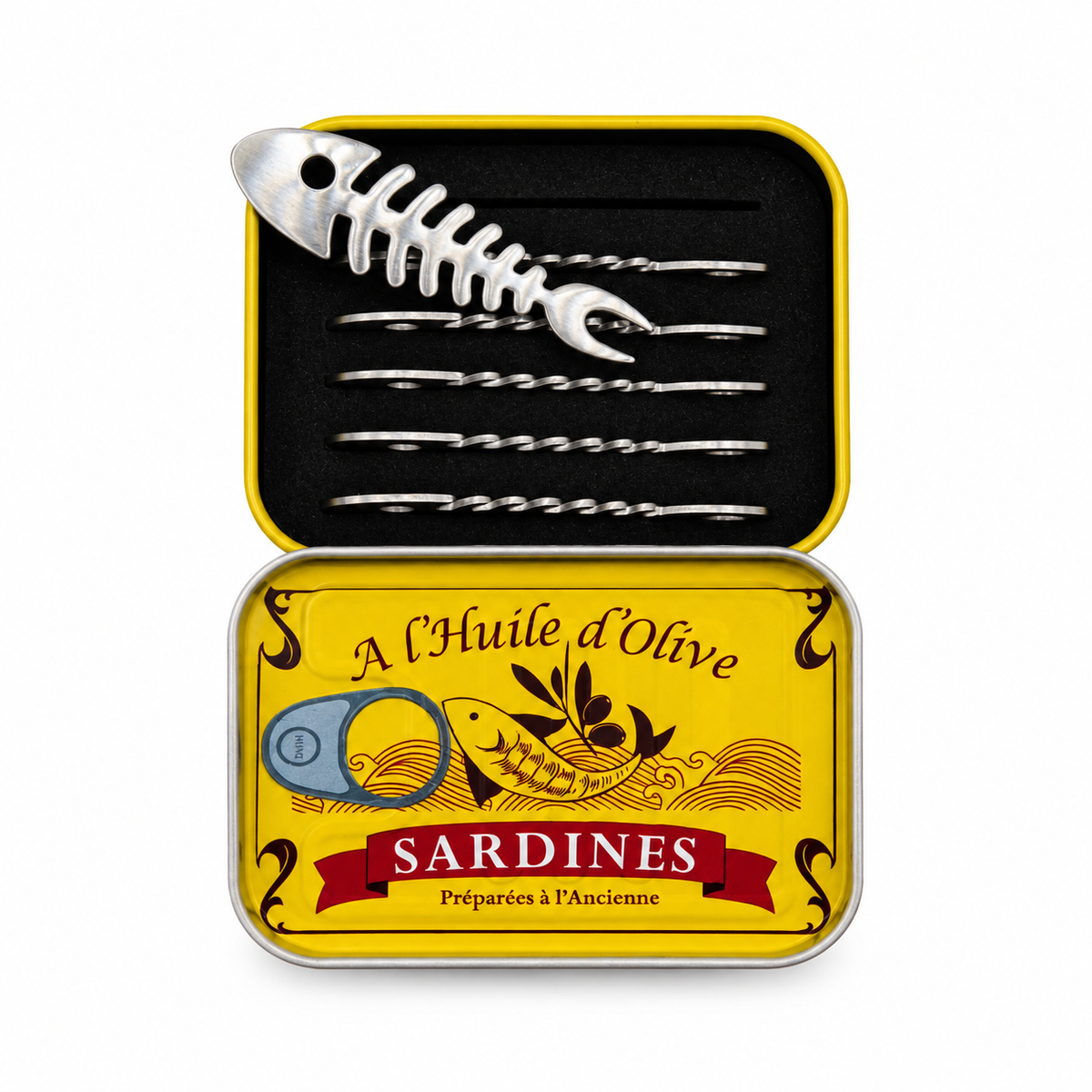 Snack vorkjes sardines