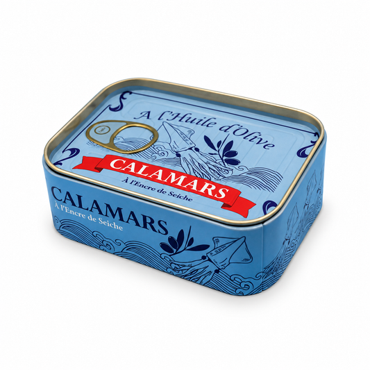 Tapas vorkjes inktvis