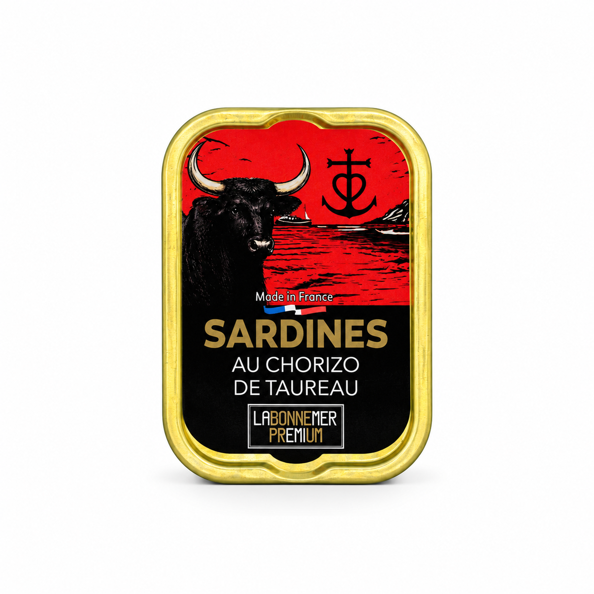 Sardines met buffel chorizo