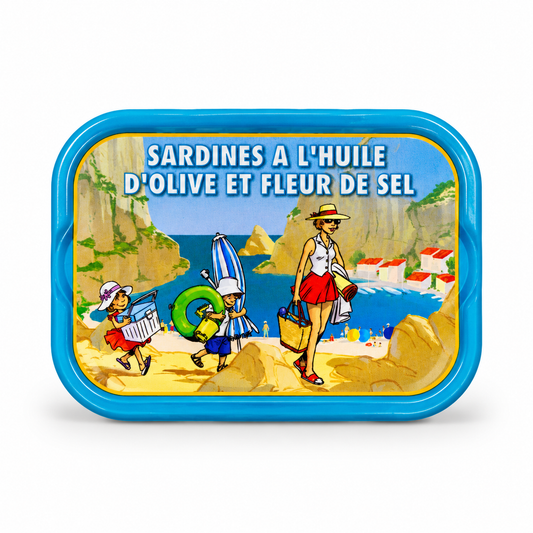 Ferrigno sardines met fleur de sel