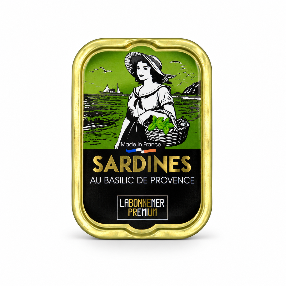 Sardines met basilicum