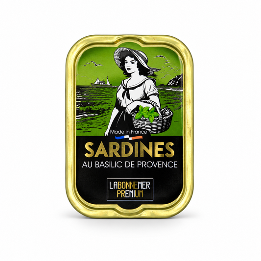 Sardines met basilicum