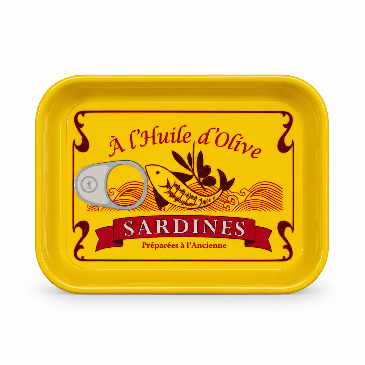 Schaaltje sardines keramiek