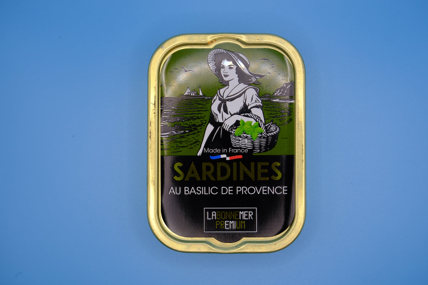 Sardines met basilicum