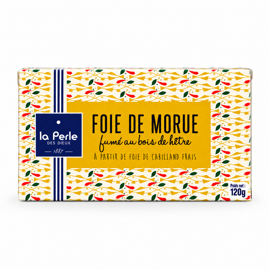 La Perle Des Dieux gerookte kabeljauwlever