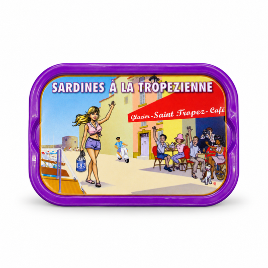 Ferrigno sardines met tomaat en groente